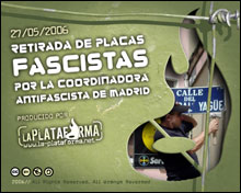 retirada de placas