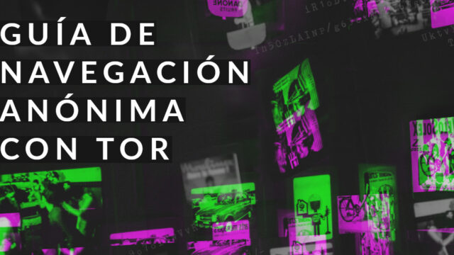Guía Navegación Tor